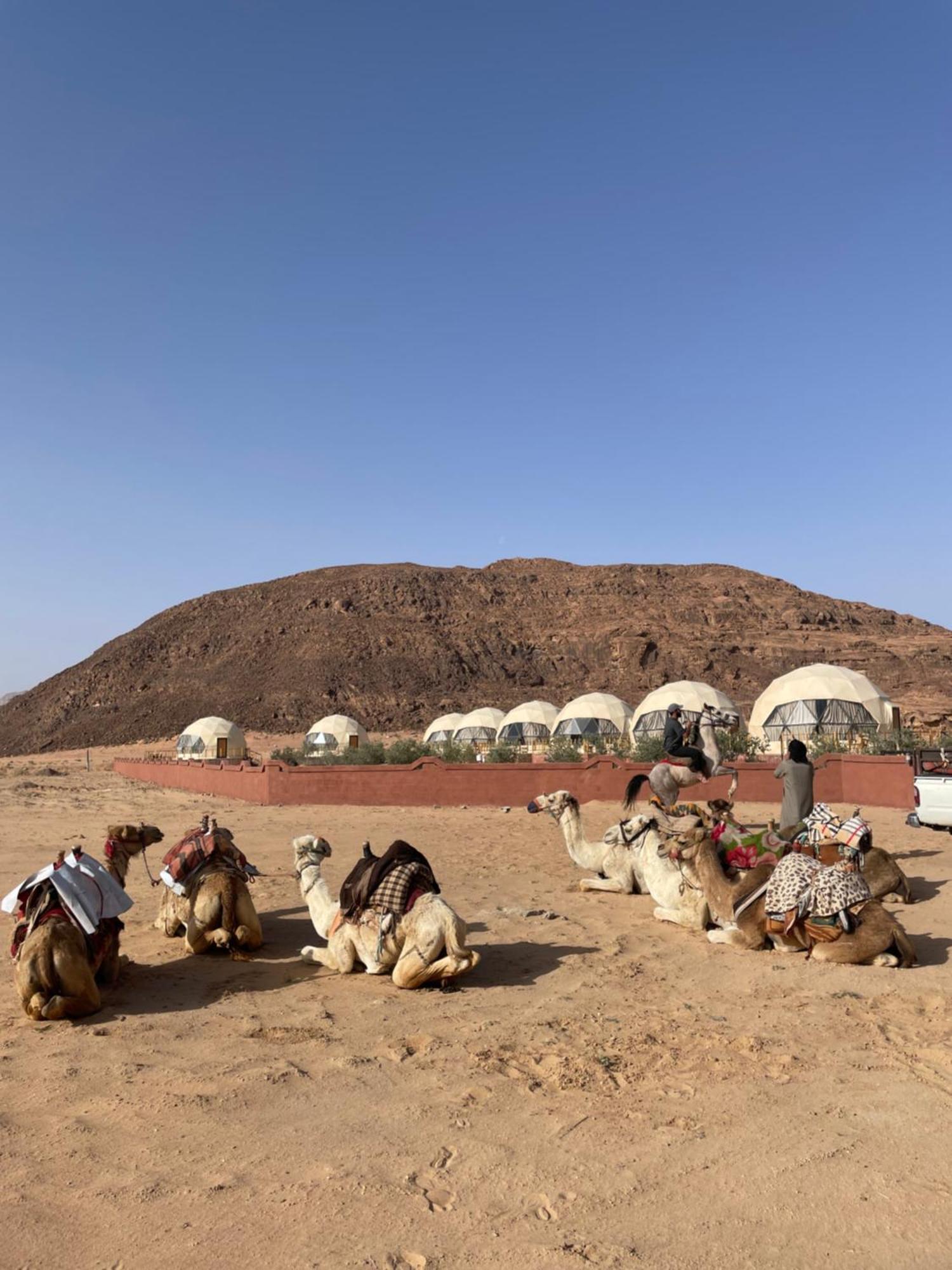 Hotel Bilal Luxury Camp Wadi Rum Esterno foto