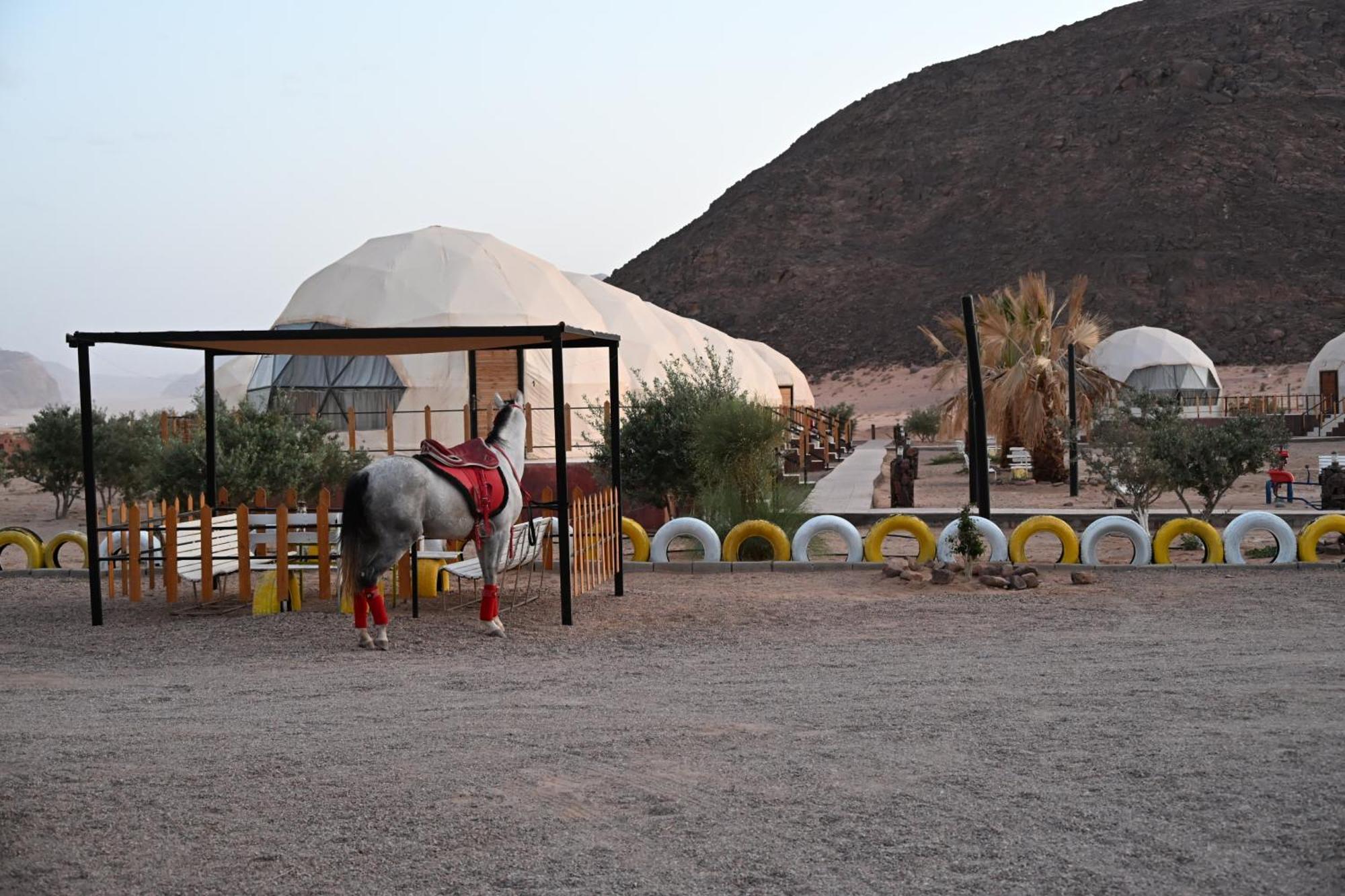 Hotel Bilal Luxury Camp Wadi Rum Esterno foto